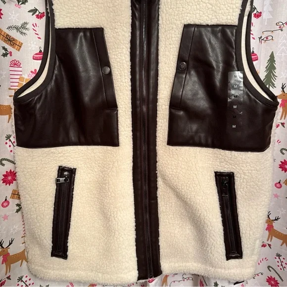 Michael Kors Men’s Sherpa Vest NWT - Picture 3 of 6